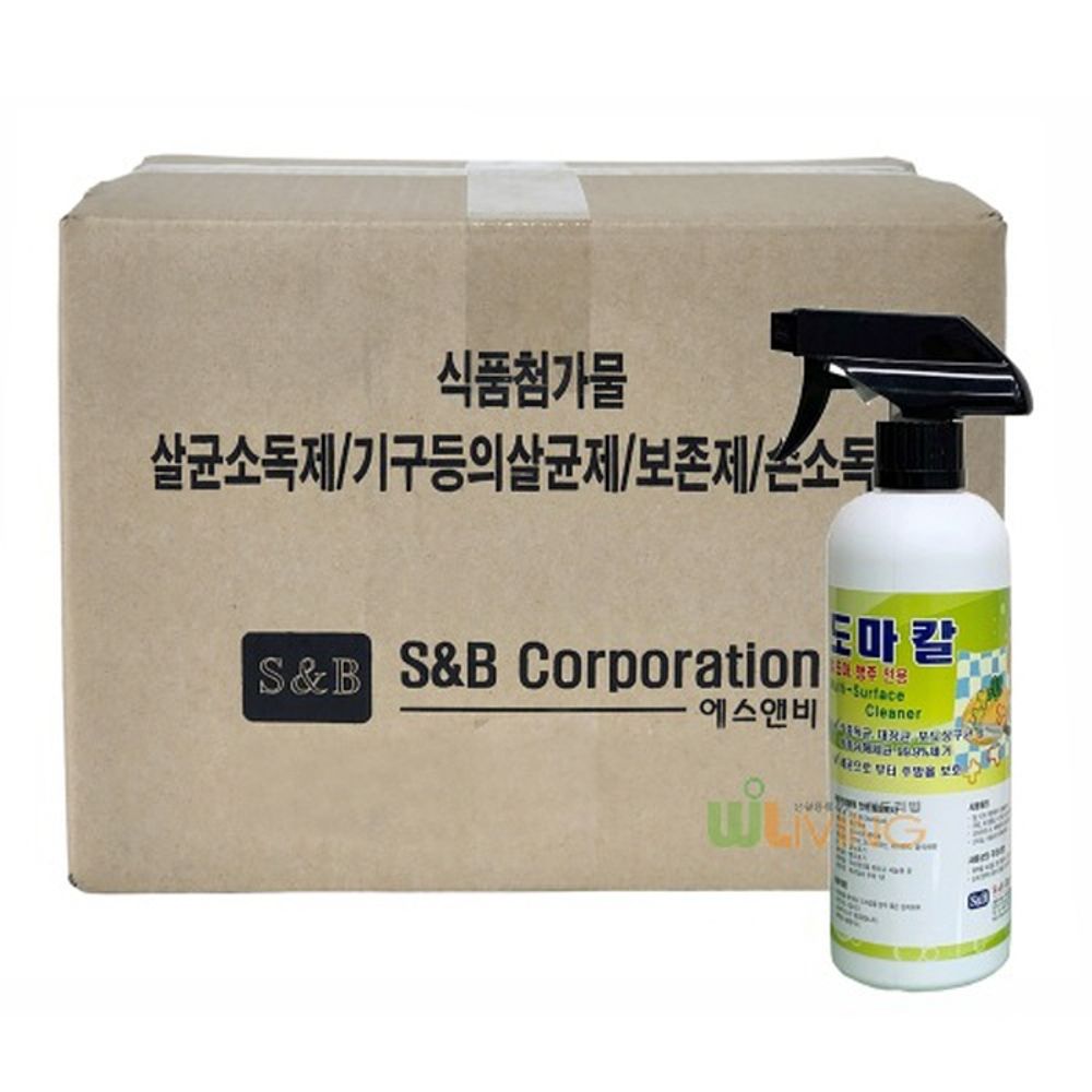 도마칼 살균소독제 스프레이형 무알콜 500ml x20개