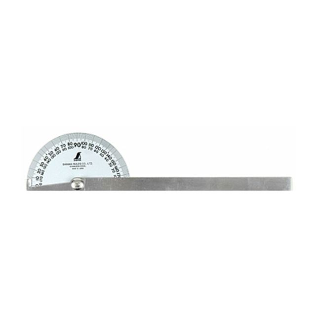 분도기- 기본형(실버) 전장-245MM 두께-1.5mm NO-30