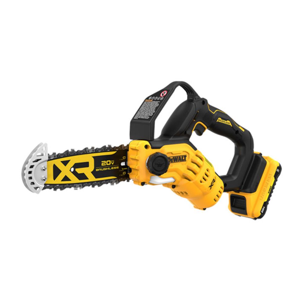 DEWALT 충전체인톱_DCMPS520P2-KR 20V/5.0Ah/8인 치