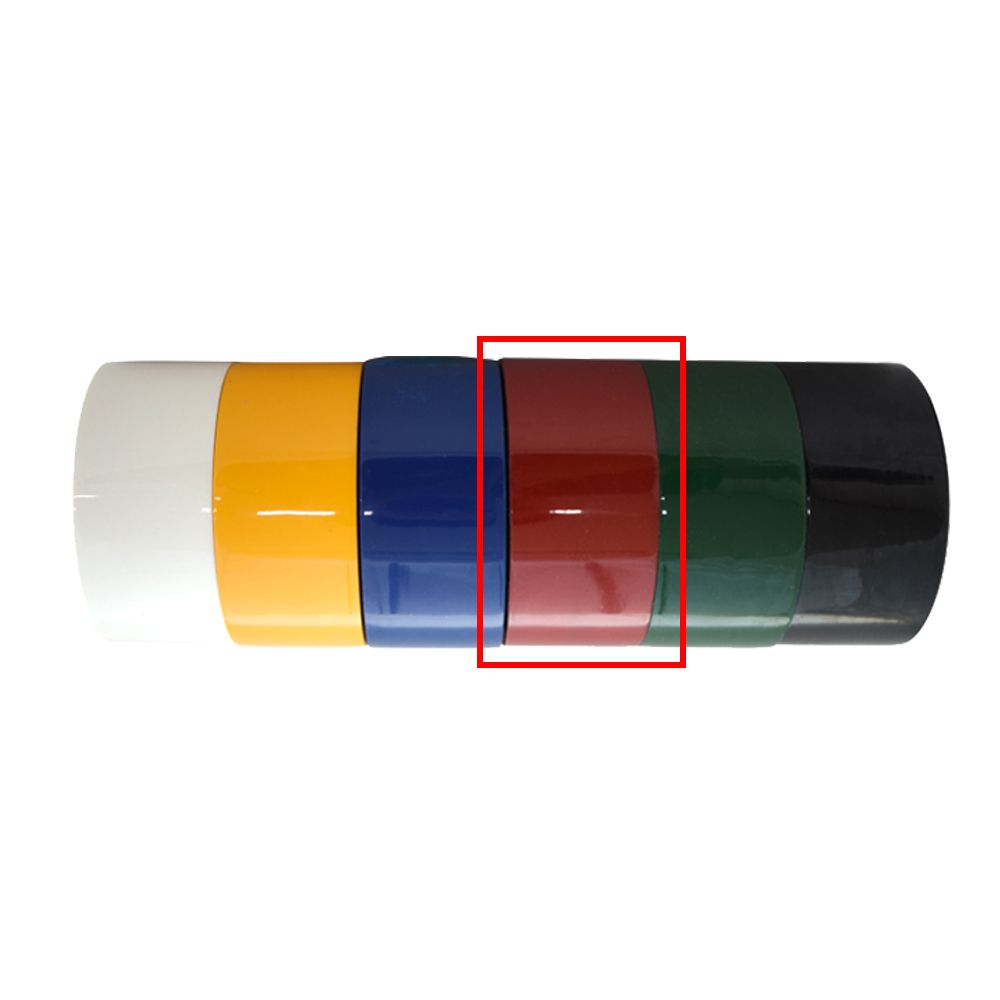 오공 라바타입 컬러 OPP 박스테이프 50개 적색