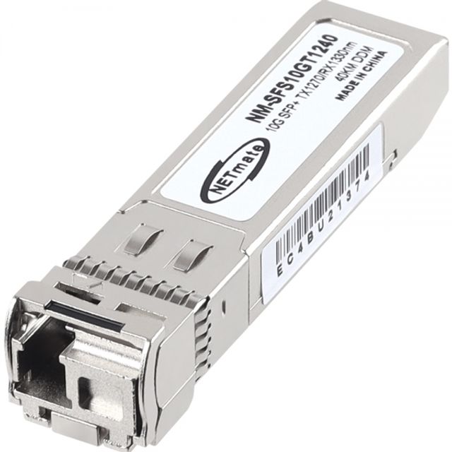 싱글모드 SFP BiDi 광 모듈 TX1270nm RX1330nm 40km