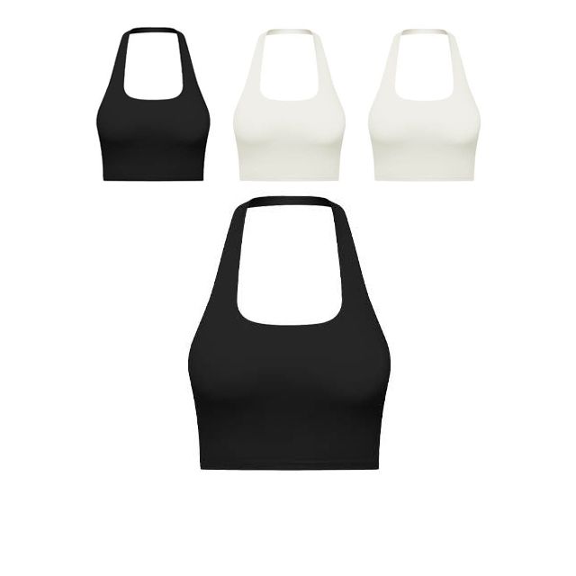 헬스나 요가할때 입기 좋은 여성 빽리스탑 X 4벌
