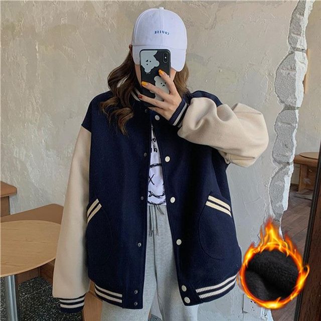 기모 2컬러 LK-J021 안감 아우터 여자