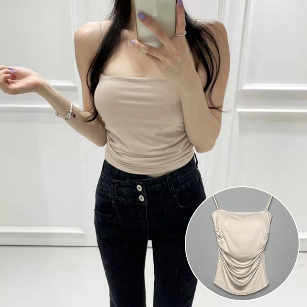 나시 옆티셔츠 여자 HH 33 캡 이너티티셔츠