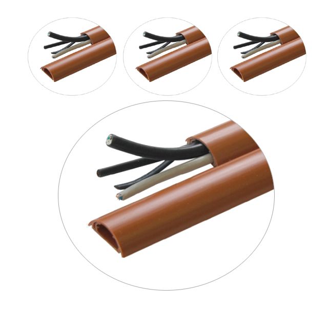 전선 정리용품 19mm X 8mm X 1M 전선보호관 8입
