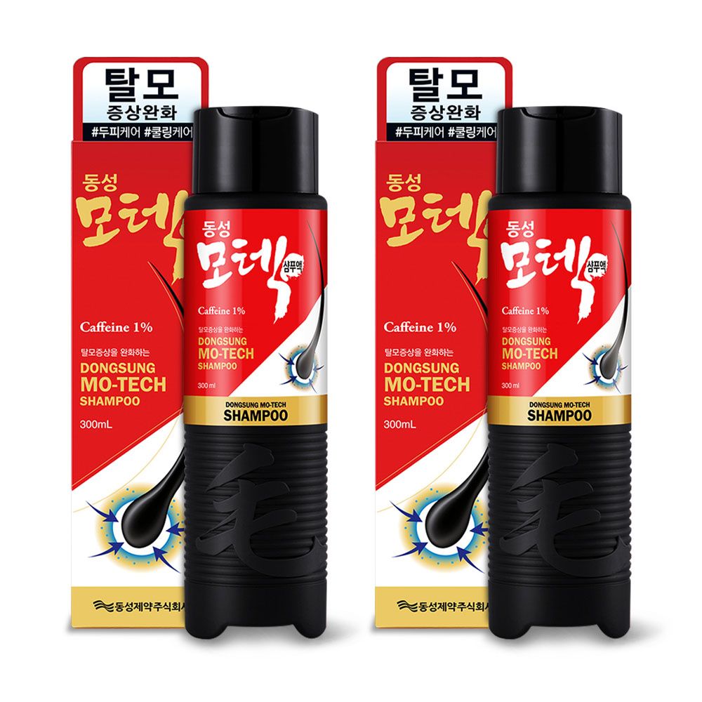 동성 모텍 샴푸액 300ml 2개