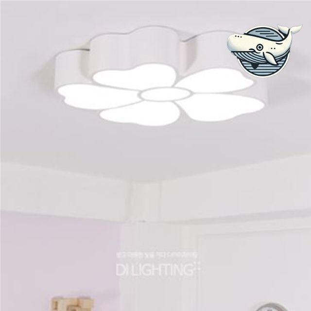 모던 플라워 LED 방등 러블리 실내조명
