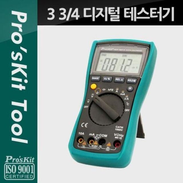 coms Prokit 디지털 테스터기 3 3 4 Auto Range