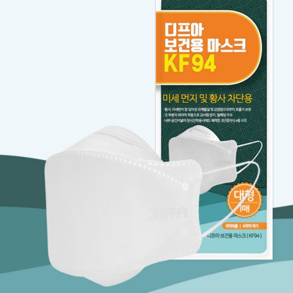 KF94 황사차단 보건용 마스크 25매X4팩