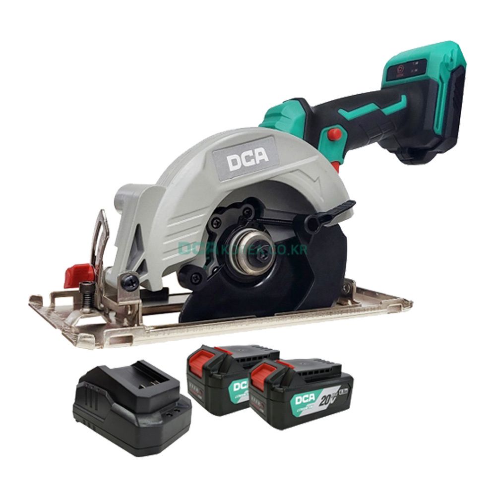 DCA BL모터 ADMY125BM 충전원형톱 125mm 20V 4.0AH