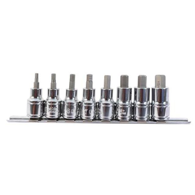 지니어스육각비트소켓세트 BS-408H(1/2x4-12)8P 1S