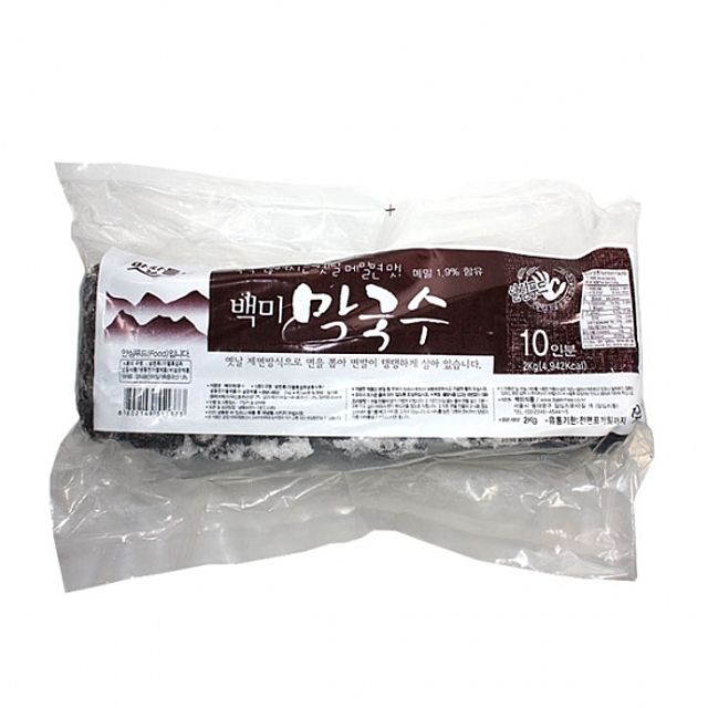 (무)(냉동)백미 막국수2kgX8개