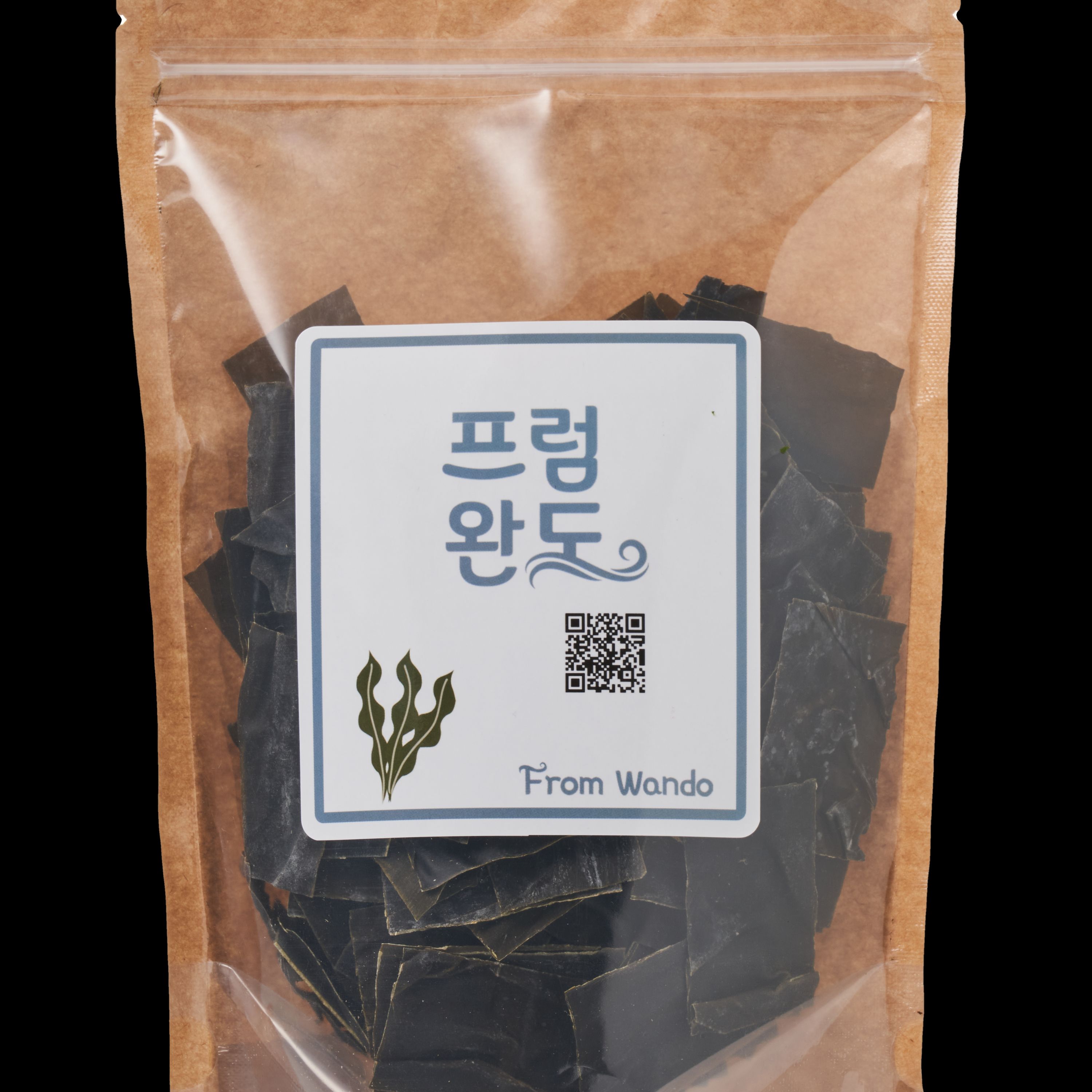 (프럼완도)비닐다시마100g