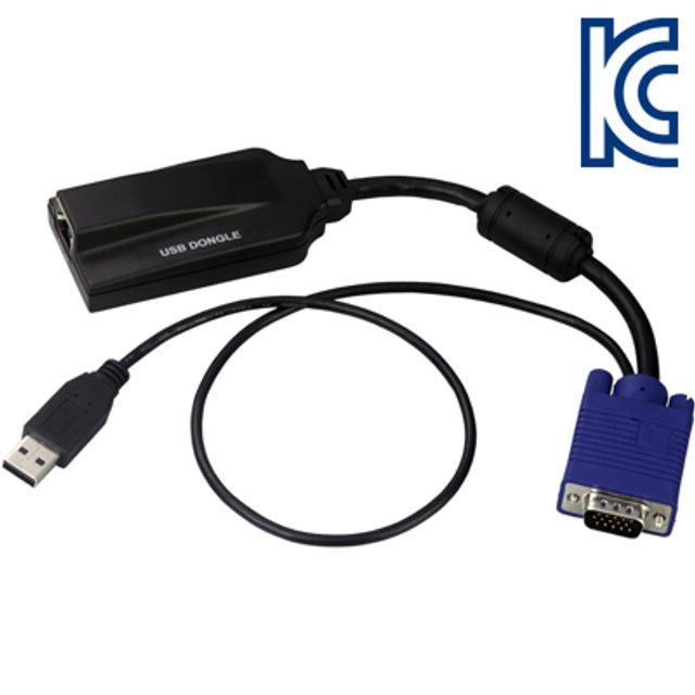 강원전자 넷메이트 CAT5 KVM 스위치 USB Dongle
