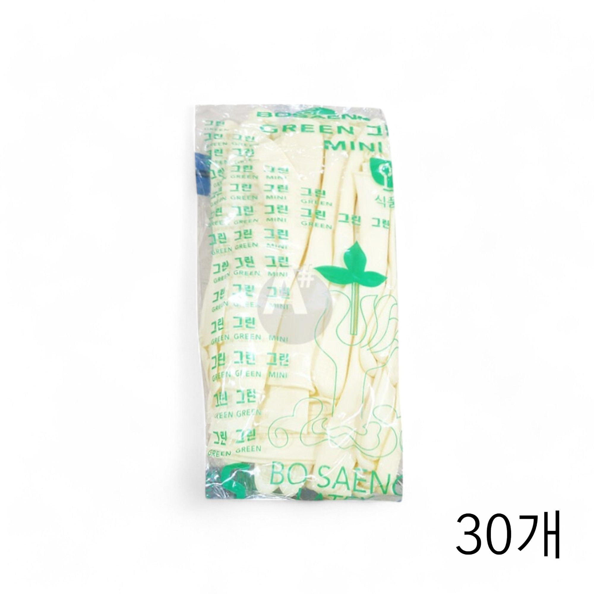 보생 미니 아이보리 고무장갑 10입 X30개 설거지장갑