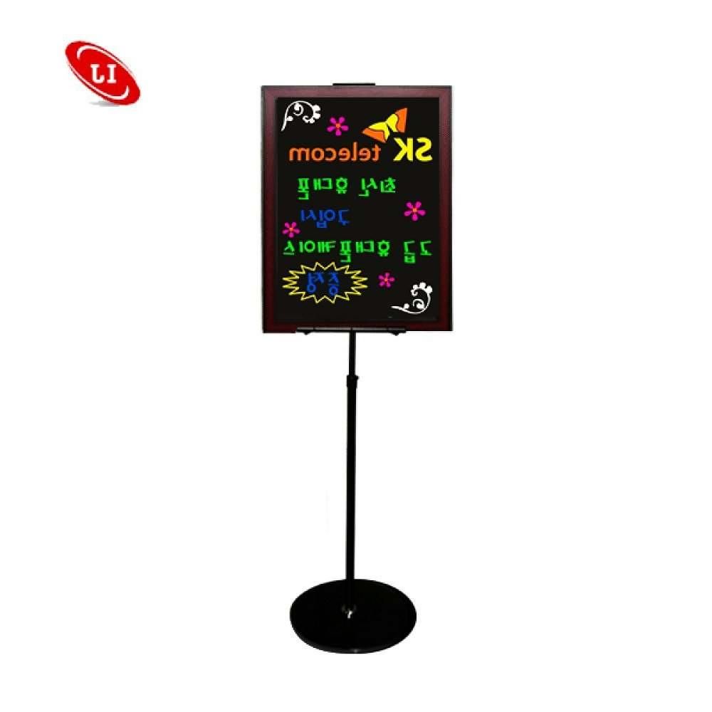 블랙보드 입간판 50x70cm 삼각이젤 식당 스탠드