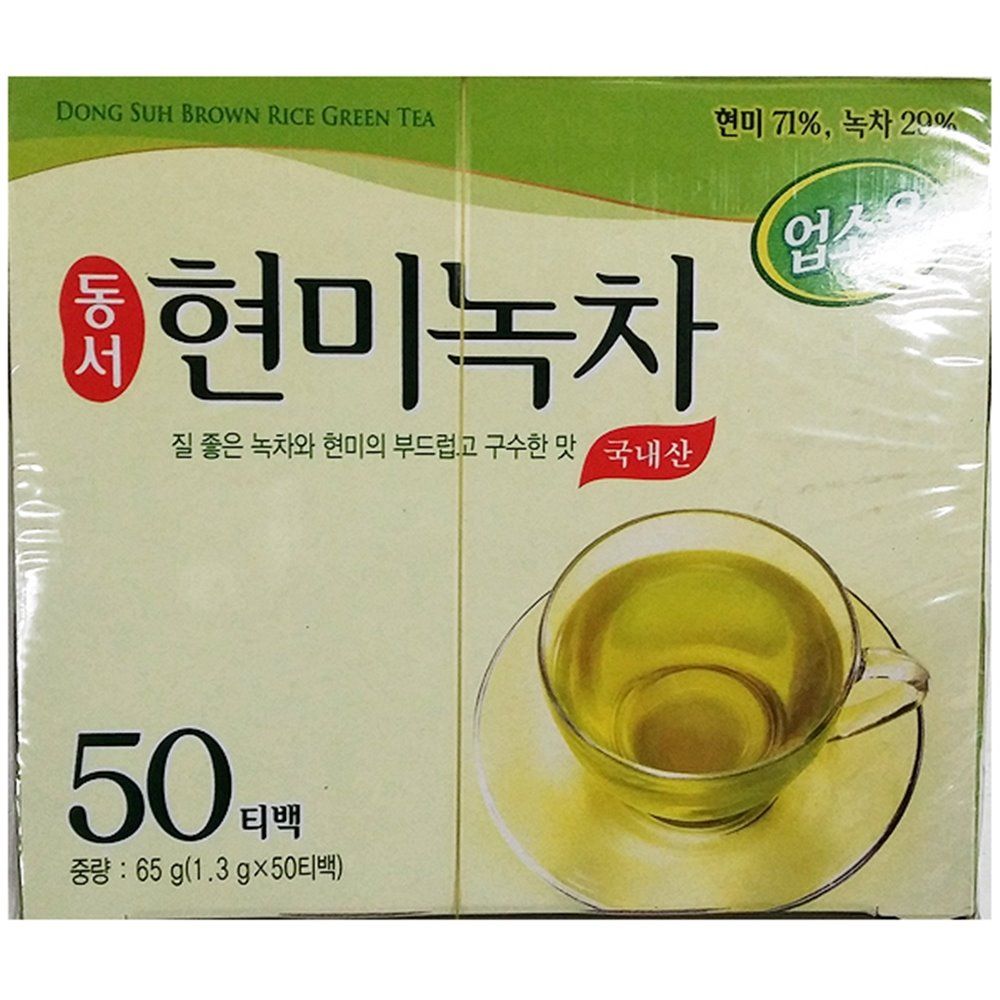 업소용 식당 식자재 동서 현미녹차 티백 50입 X5