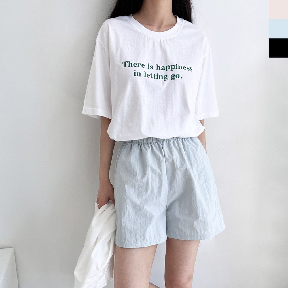 여자 반바지 팬츠 여자하의 밴딩반바지 여성하의