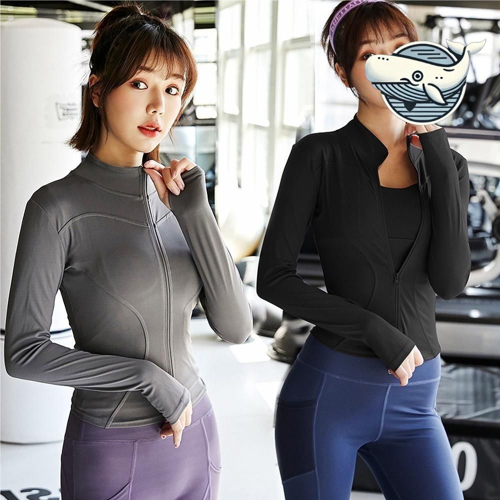 여성용 요가 집업 재질 우수 운동복 요가웨어