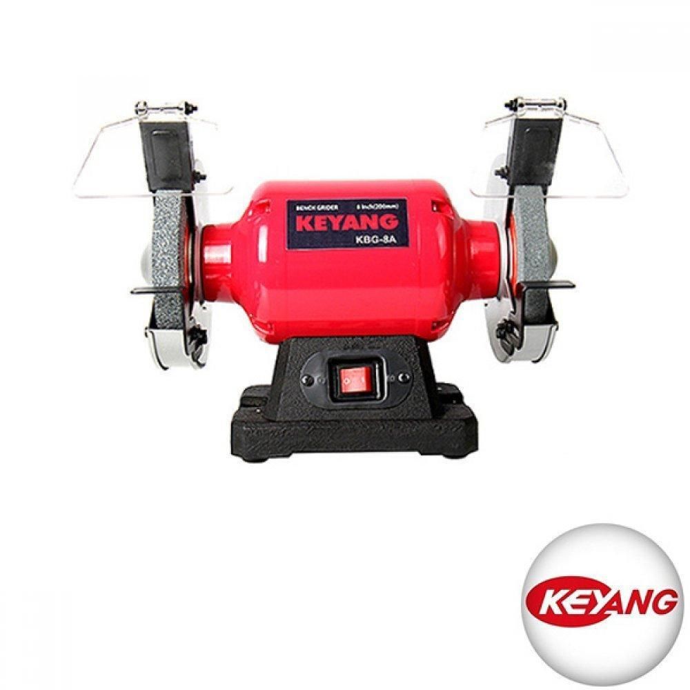 200mm 탁상용 전동 그라인더 KBG-8A 연마공구 절삭공