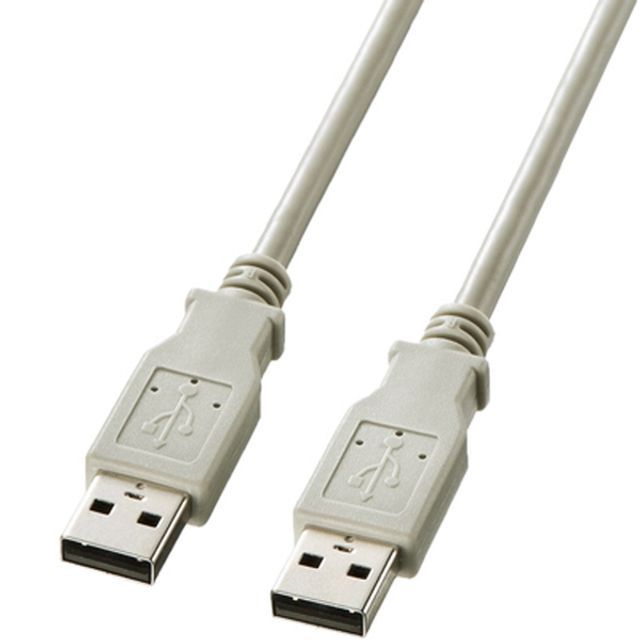 산와서플라이 KB-USB-A1K2 USB2.0 AM-AM 케이블 1m