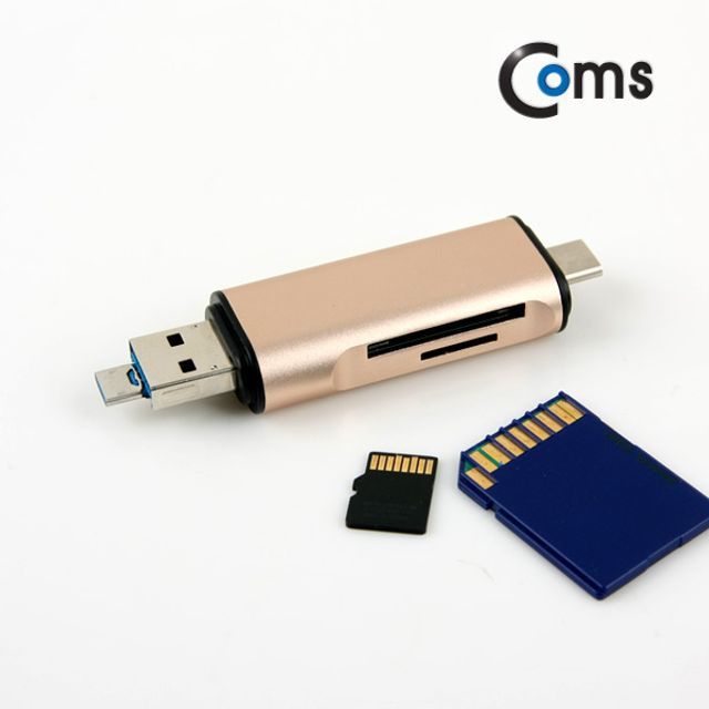 USB 3.1 멀티 카드리더기 Type C Micro 5P USB SD