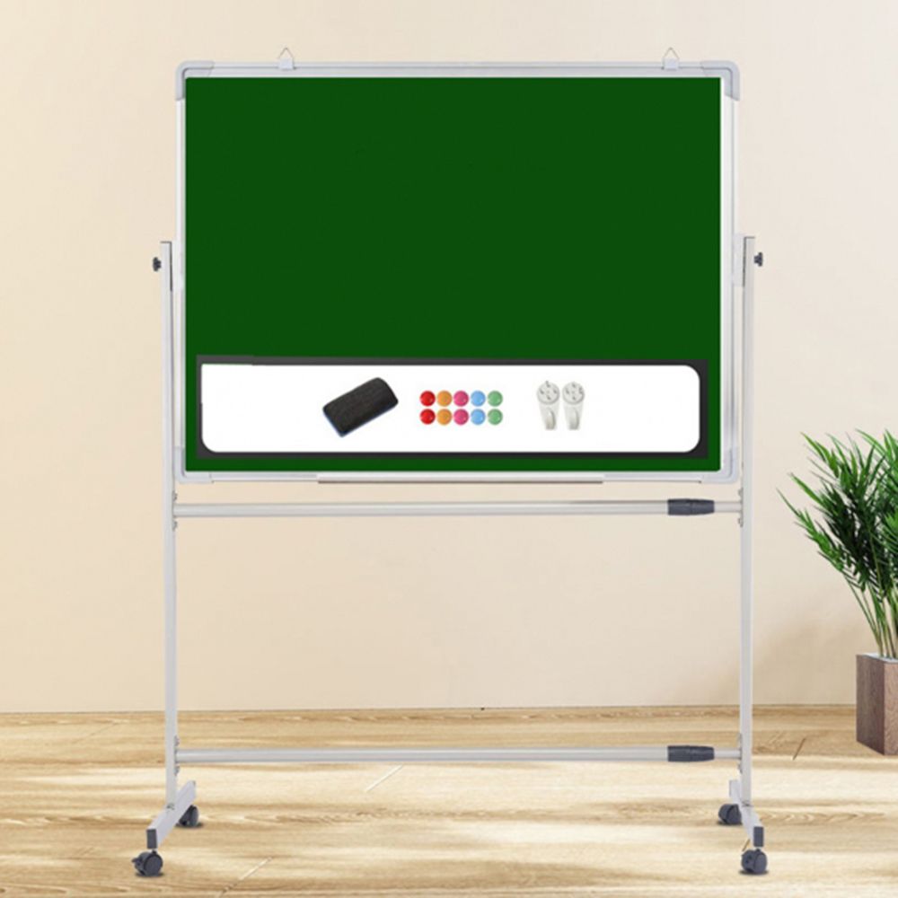 그린 단면 화이트보드 간이 120cmx80cm 이동식