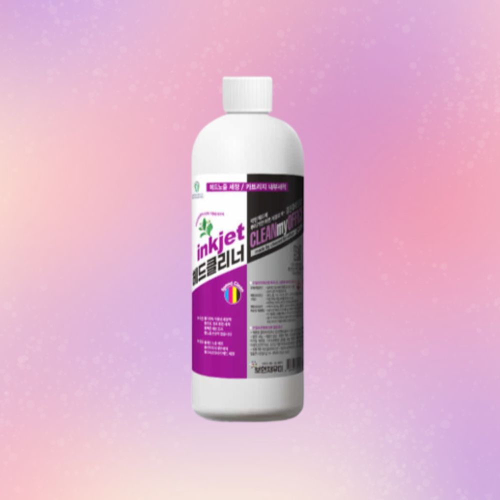 보현채우미 잉크젯 프린터헤드 클리너 500ml 솔벤트
