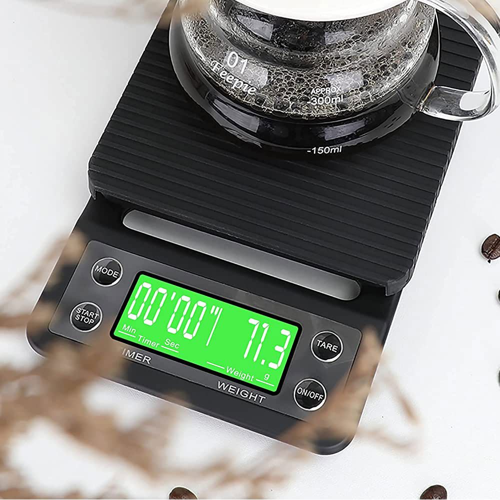 디지털 전자 저울 CS3kg 커피 드립 계량 용량 정밀