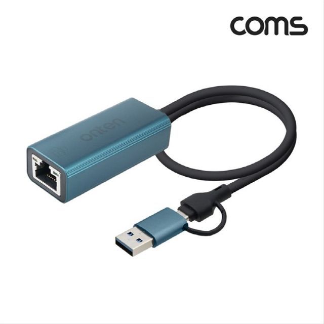 기가비트 USB Type C Type A to RJ45 이더넷 FW861