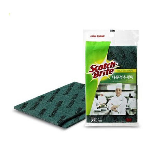 3M 다목적 수세미 일반 용기용 AL345 1BOX 200개입