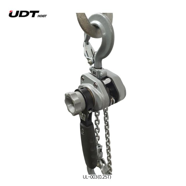 UDT UL-003 레버블록 도르레 호이스트 0.25t 미니형