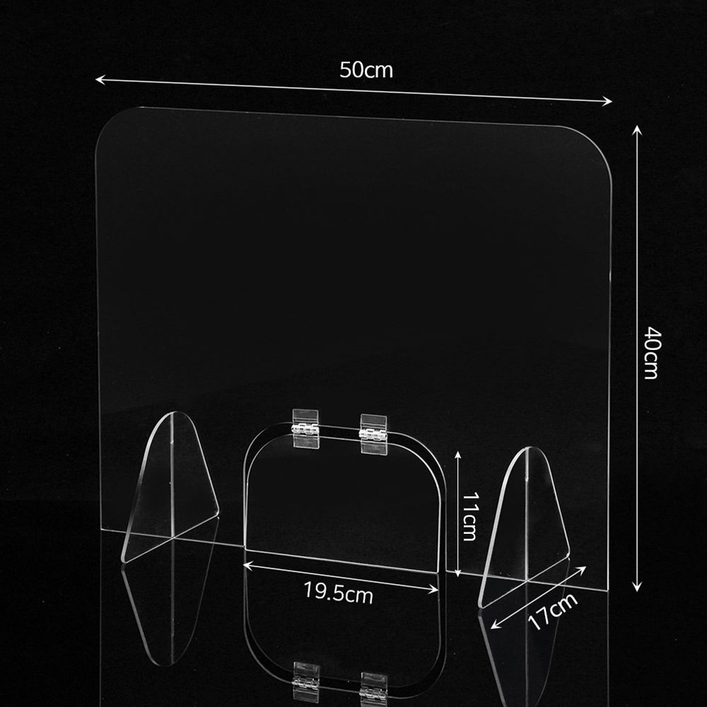 아크릴차단막 칸막이 창구형가림막 40x50cm 투명