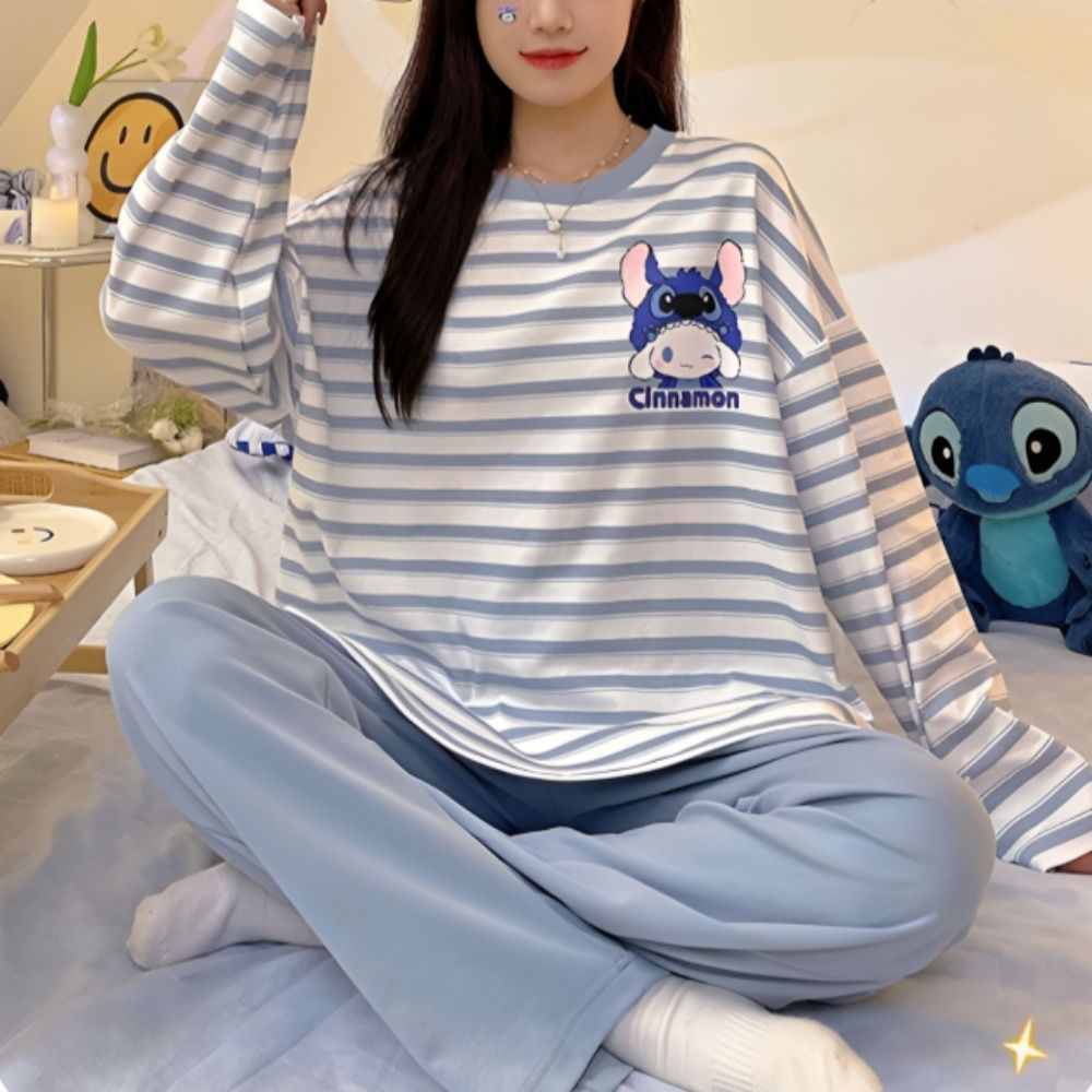 파자마 이너브라 여성 홈웨어 브라렛 반팔 상하세트