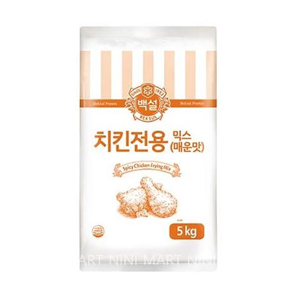 치킨 전용 믹스 매운맛 백설 5kg x2개 가루 파우더