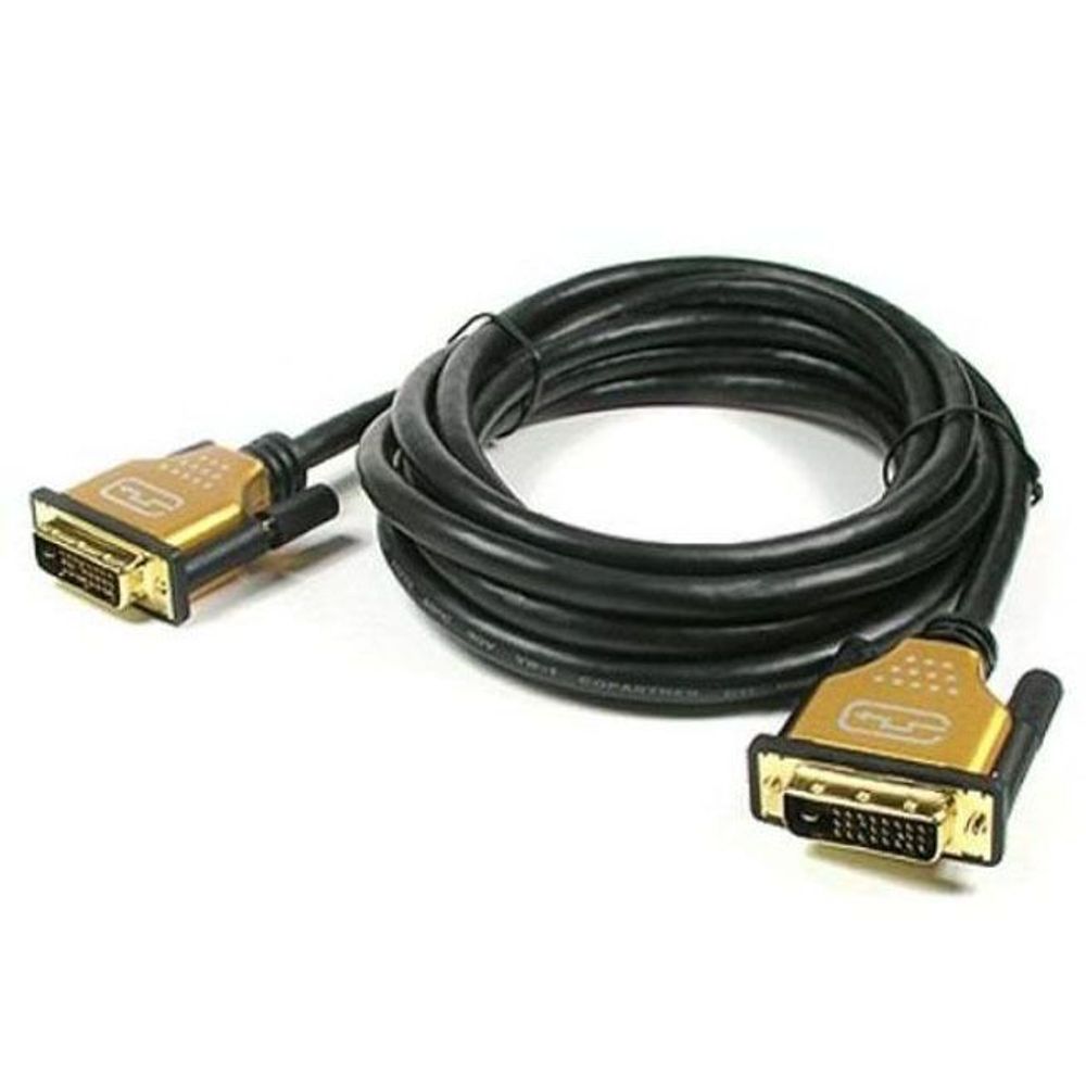 Dvi-D 듀얼 케이블 모니터 케이블 영상 케이블 5M