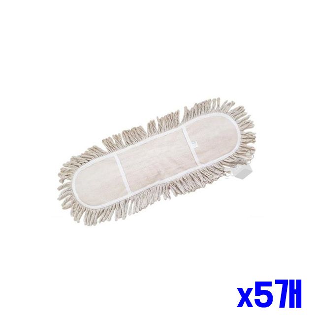 x5개 봉걸레 닦이는 깨끗하게 리필 바닥청소걸레 밀대