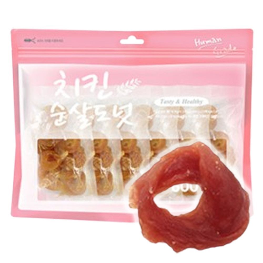 강아지 고기 치킨 일상 도넛 육포 600g 1영양 져키 간