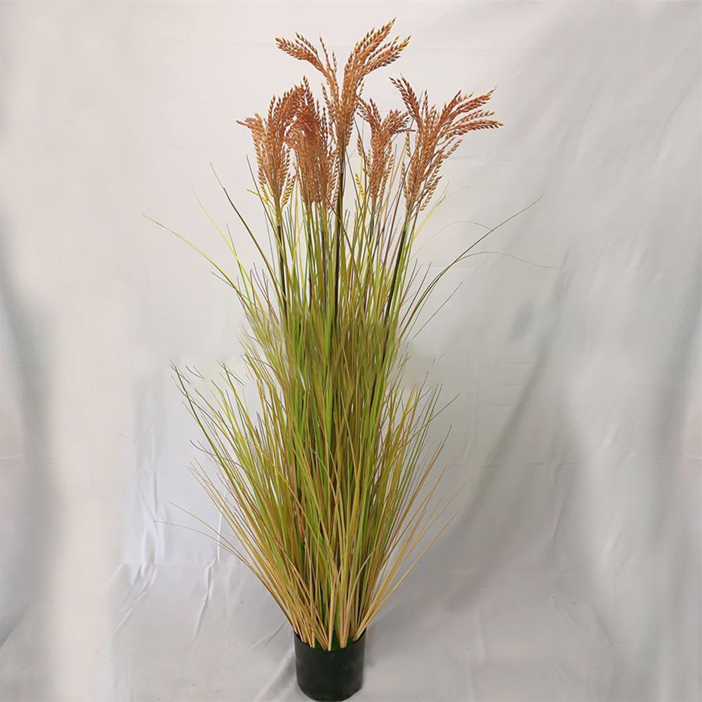 120cm 브라운 조화 보리갈대