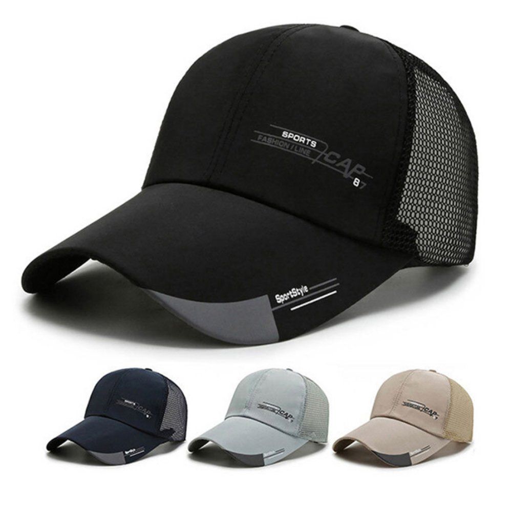 남성 기본 스타일 메쉬 재질로 시원 가벼운 볼캡 모자