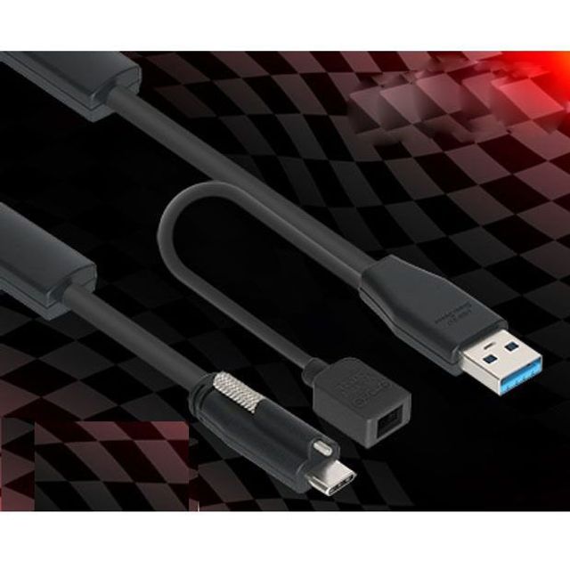 데이터 케이블 USB3.1 Gen1 AM CM 락케이블 2m 꺾임