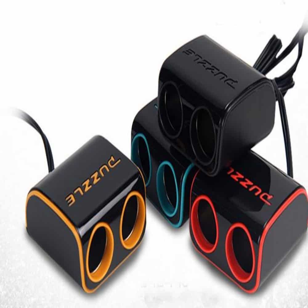 차량용 2구 확장소켓 자동차시거잭 차량시거잭