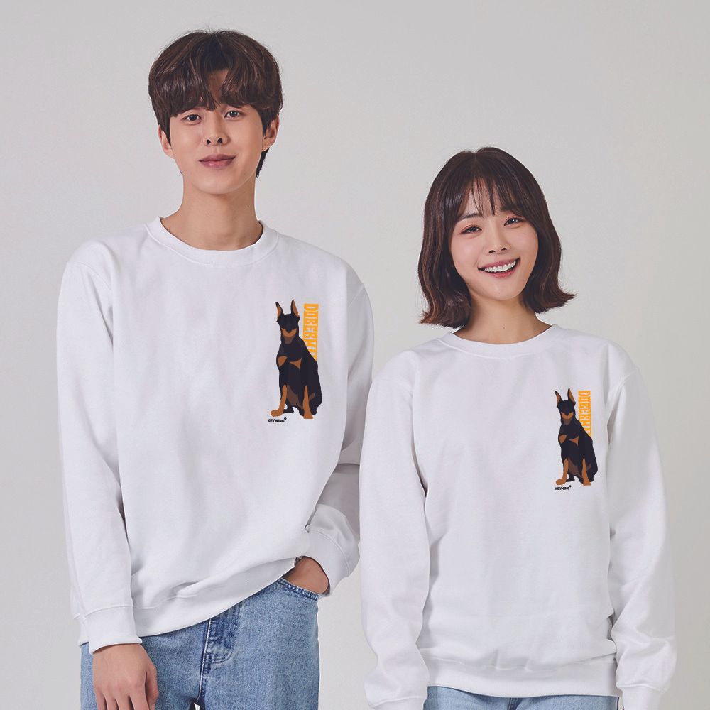 키밍 도베르만 DOBERMAN 맨투맨 후드티 LT