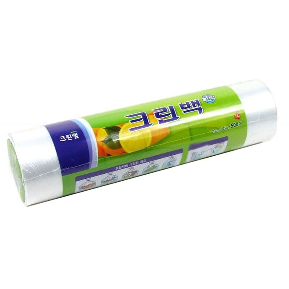 롤팩 식품비닐 대용량 35x45cm 비닐봉투 롤타입 500매
