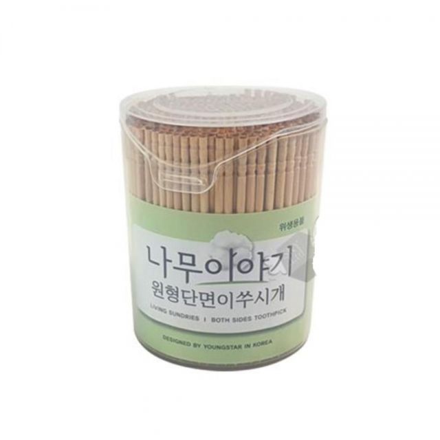 위생적인 원형 단면 이쑤시개 일회용이쑤시개 요지