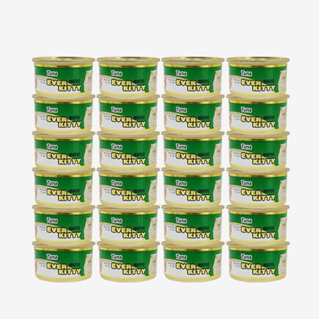 에버키티 참치 고양이캔 80g X 24EA