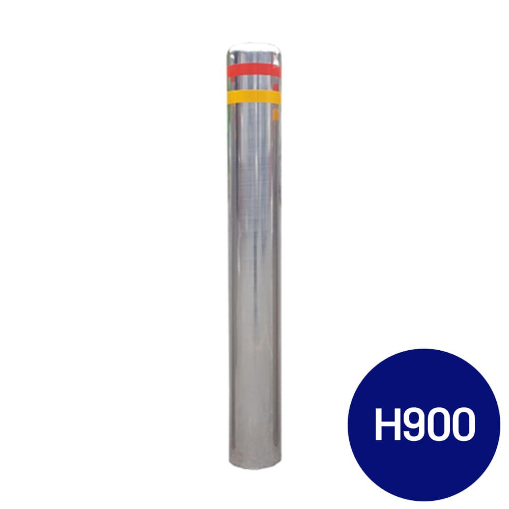스텐 매립식 일자형 볼라드 76파이 H900