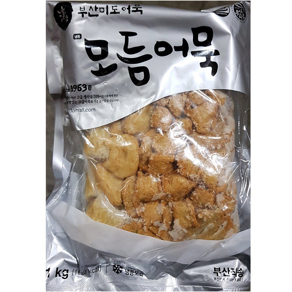 업소용 식당 식자재 재료 미도 종합어묵 1kg 냉동