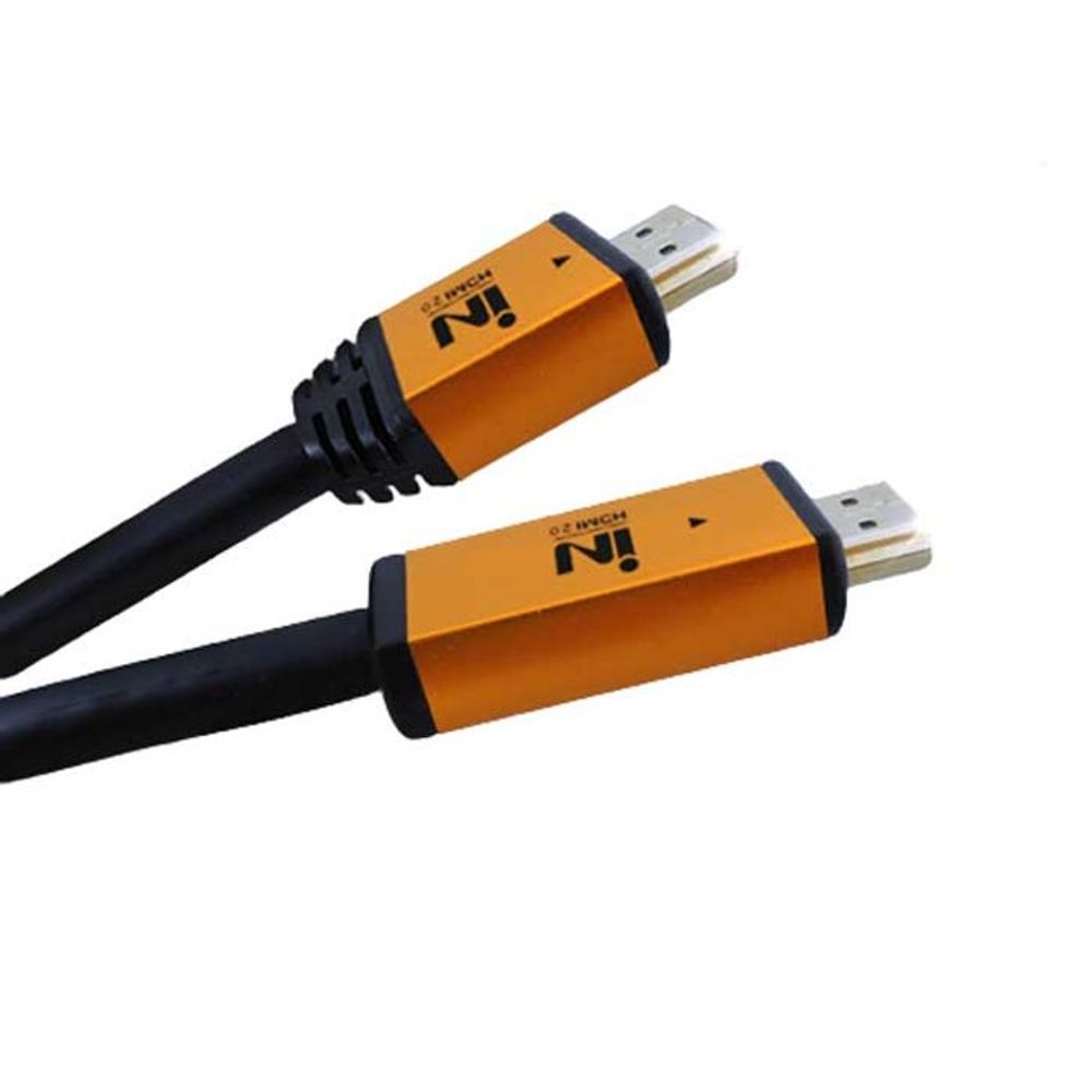 HDMI 2.0 Active 골드 메탈 케이블 10M