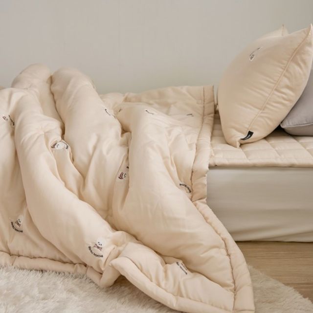 비숑 텐셀 모달 차렵이불 베이지 SS 150 x 205